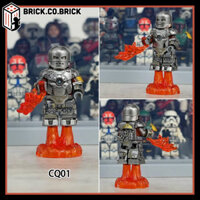 Giáp Iron Man Mark 1 Đồ chơi Lắp ráp Nhân vật Mini Siêu Anh Hùng Marvel CQ01