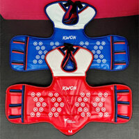 Giáp Taekwondo KWON 2 mặt Xanh Đỏ có 4 size dùng tập luyện thi đấu võ thuật giao hỏa tốc