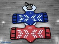 Giáp võ Taekwondo chấm bi điện tử L,XL 166VBX94 (Cái)