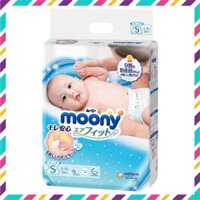 Giare- ❤ Bỉm Moony Xanh Cộng Miếng ❤ Tã Moony trong nước Nhật hàng hiệu Dán/Quần Đủ Size NB96/S90/M68/M64/L58/L50/XL44