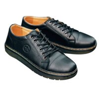 [Giá_Sốc]Giày Nam Dr Martens Đen - Da Bò Thật 100%