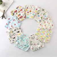(Giặt Được)Combo 10 Quần Tập Bỏ Bỉm Cotton Thoáng mát cho bé trai bé gái