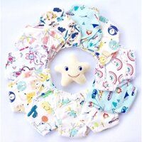(Giặt Được)Combo 10 Quần tập bỏ bỉm vải cotton size 3 đến 30kg