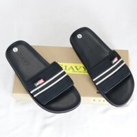 [GIAVY] Dép nữ quai ngang vải dù đế bệt cao su k50