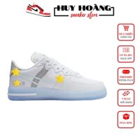 Giày 𝐍𝐈𝐊𝐄 𝐀𝐅𝟏 REACT Trắng ĐẾ ICE Phát Sáng - Giày Thể Thao Sneaker Nam Nữ 𝐍𝐈𝐊𝐄 𝐀𝐅1 Full Bill Box