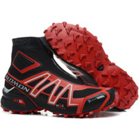 Giày 2025 Salomon Nam x Ultra 4 Mid GTX Giày đi bộ đường dài-Đen/mgnt/Ngọc trai