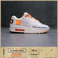 Giày 2hand NIKE AIR MAX 1 JUST DO IT WHITE 7477