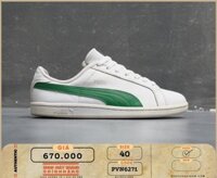 Giày 2hand Puma Smash Leather White/Green 6271