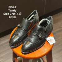 [Giày 2hand] [Size 43] Giày Double Monstrap Màu Đen SI547