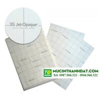 Giấy 3G Jet In Chuyển Nhiệt Lên Áo Tối Màu