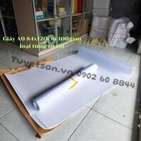 Giấy A0 84x120cm 100gsm - loại cắt từng tờ rời