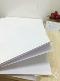 Giấy A3 bìa dày ĐL160 - Trắng