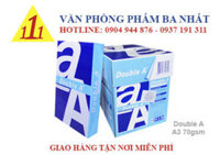 Giấy A3 Double A 70gsm