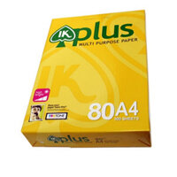 Giấy A4 80gsm IK-Plus vàng