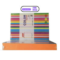 Giấy A4 đặc biệt Màu Đỏ Pgrand định lượng 80gsm xấp 500 tờ cao cấp dùng cho văn phòng, học sinh.