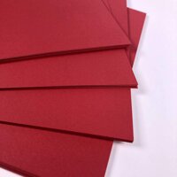 Giấy A4 màu đỏ đô 160gsm Grand Premium Dark Red Paper, 100sheets