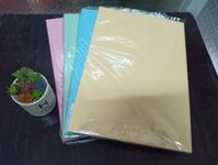 giấy a4 mỏng 4 màu - xấp