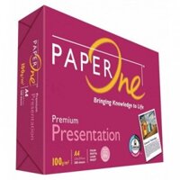 Giấy A4 Paperone 100 gsm - 500 tờ Giấy photo khổ A4, giấy in văn phòng cao cấp, bám mực siêu tốt, giữ cho mực lâu phai
