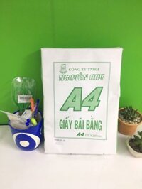 giấy a4/60-90 (500) bãi bằng xanh lá