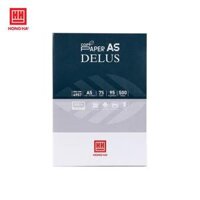 Giấy A5 định lượng 75gsm, giấy inphoto Hồng Hà Delus - 4957