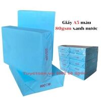 Giấy A5 màu 80gsm                         &nbsp(&nbspXanh Dương&nbsp)
