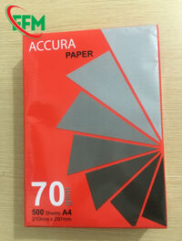 Giấy Accura A4  ĐL 70gsm