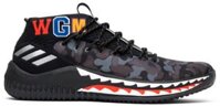 Giày Adidas A Bathing Ape x Dame 4 ‘Black Camo’ AP9975