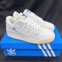 Giày Adidas Forum 84 Low ADV Shoes Cloud White Blue Bird - Trắng xanh đế nâu Phiên bản high quality .