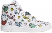 Giày Adidas Jeremy Scott Forum 84 High ‘White Graffiti’ HQ1128