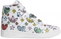 Giày Adidas Jeremy Scott Forum 84 High ‘White Graffiti’ HQ1128