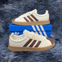 Giày adidas Neo VL nữ, Giày Thể Thao Nữ Nam Adidas Neo VI Court 2.0 'White Milk' Màu Trắng Sữa Mới Nhất