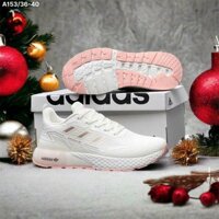 Giày Adidas nữ trắng hồng