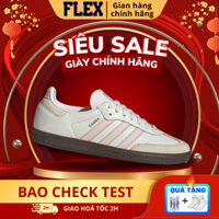 Giày Adidas Samba OG ‘Cloud White’ Wonder Quartz - IH2751 , Adidas Samba Real Màu Hồng dành cho nữ FLEX SHOP
