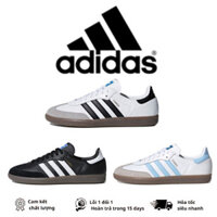 Giày Adidas Samba OG Trắng Đen B75806 BNIB Giày Adidas Nam Và Nữ Chính Hãng 100%