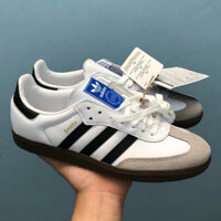 Giày Adidas Samba OG ‘White Black Gum’ nam nữ, ΑDΙDΑS ORIGINALS SAMBA B75807 Tặng Tất+Box Bảo Vệ.