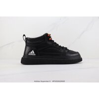 Giày Adidas Superstar II Cổ Cao Chất Liệu Da Có Size 39-44 Dành Cho Nam Giới