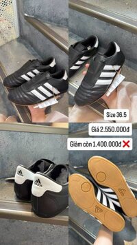 Giày Adidas Taekwondo 'Black' JQ4775