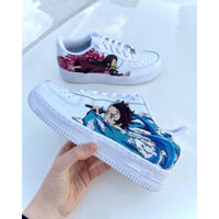 Giày af1 custom Kimetsu no yaiba full box size 36 - 43