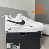 Giày AF1 low multi-etch swoosh trắng đen hj1320-100 | Phiên bản chất lượng tốt nhất SA6X