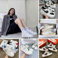 Giày AF1 Trắng Nam Nữ,Giày Nike_AF1 Trắng Dành Cho Nam Và Nữ Bản C.Cấp Full Box Bill