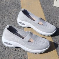 Giày Air Cushion Nữ Giày Lưới Thoáng Khí Một Chân