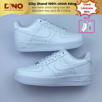 Giày Air Force 1 Low All White Thể Thao Dành Cho Nam Nữ, Giày 2Hand Auth 95%-98% - DINO AUTH