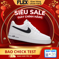 Giày Air Force 1 Low White Black chính hãng cổ thấp cho nam nữ, af1 black white real fullbox FLEX SHOP