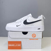 Giày Air Force 1 Low Multi-Etch Swoosh White Black FV1320-100 Fullbox