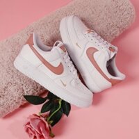 Giày Air Force 1 White Pink Swoosh, giày af1 vệt hồng cho nữ size 36-39 bản Trung