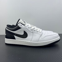 Giày Air Jordan 1 Low "White Black" - Giày bóng rổ cổ thấp cổ điển nam màu trắng và đen