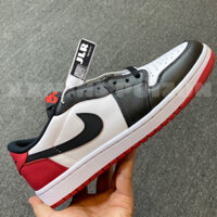 Giày Air Jordan 1  OG Low Black Toe (Best JLR)