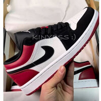 Giày Air Jordan 1 Retro Low "Black Toe" (Best Quality)