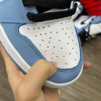 Giày air Jordan 1 University Blue, Giày sneaker Jodan cổ cao xanh dương nam nữ hot hit 2021 🤸 🍏 ❤️