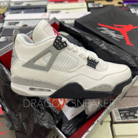 giày AIR JORDAN 4 WHITE CEMENT | Phiên bản cao cấp